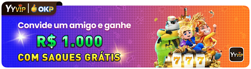 Convide um amigo e ganhe R$ 1.000 COM SAQUES GRATIS