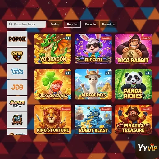 yyvip - app exclusivo - Interface do App